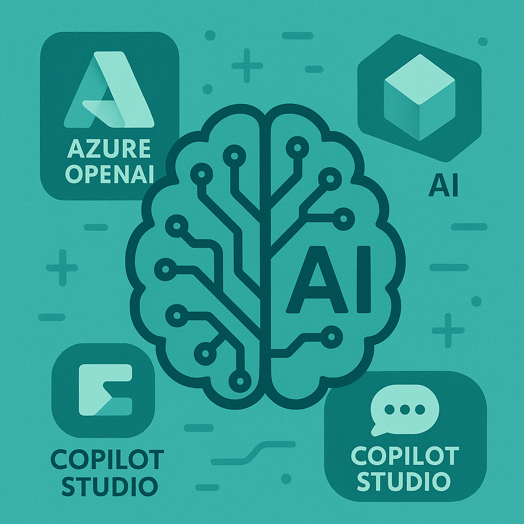 Artificial intelligence brain illustration