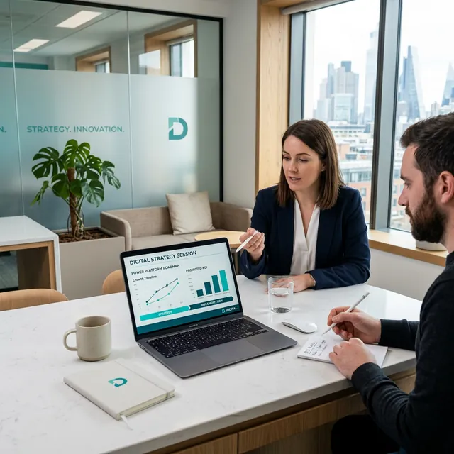 KMUpower Digitalisierungs-Workshop mit Power Platform Roadmap für Schweizer KMU