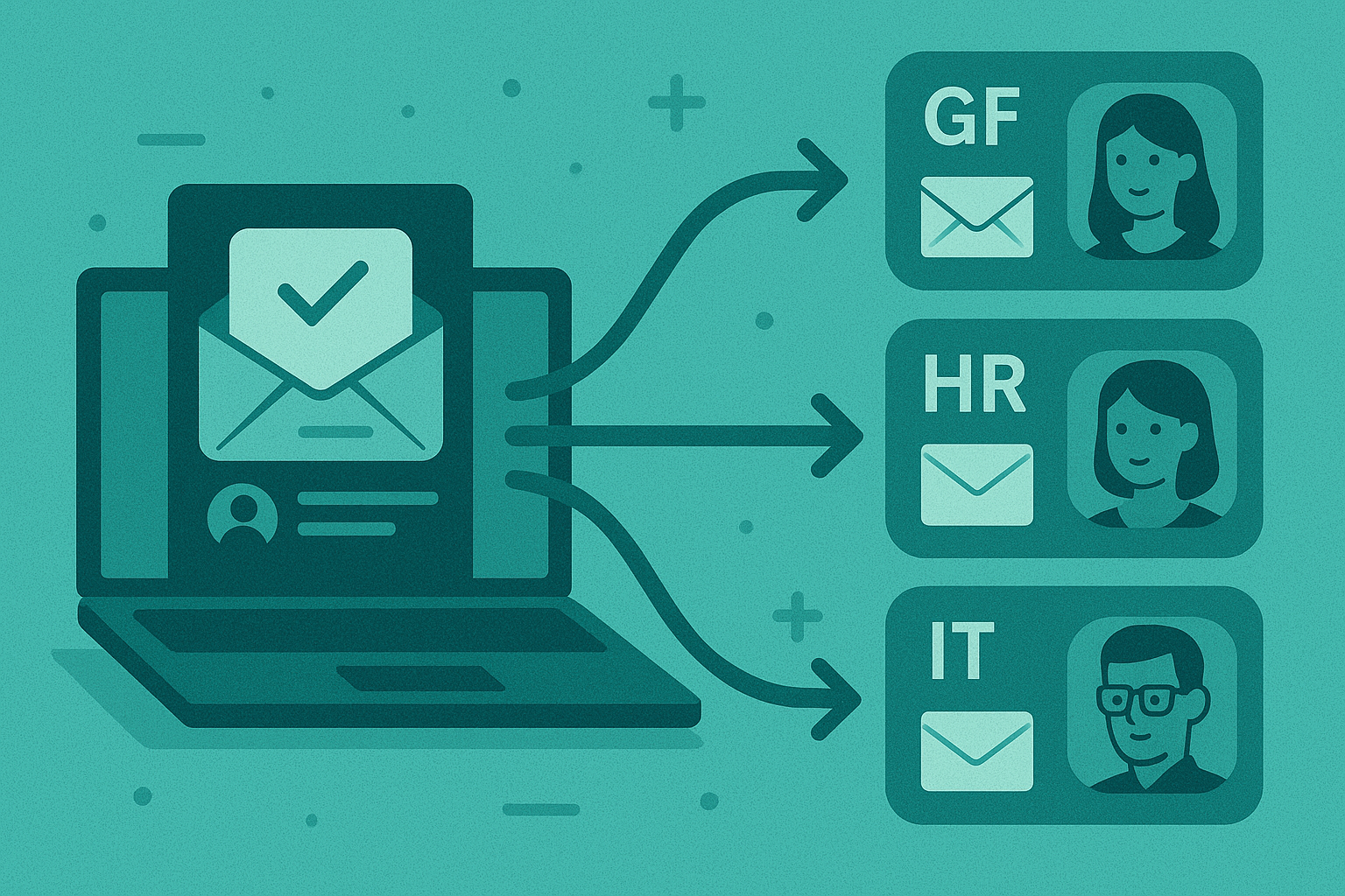 Mailing Modul Illustration